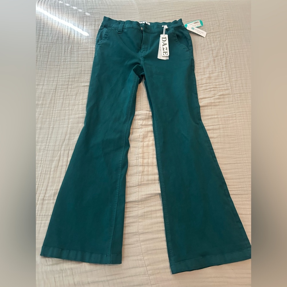 Women's Teal Boot Cut Pants NWT
